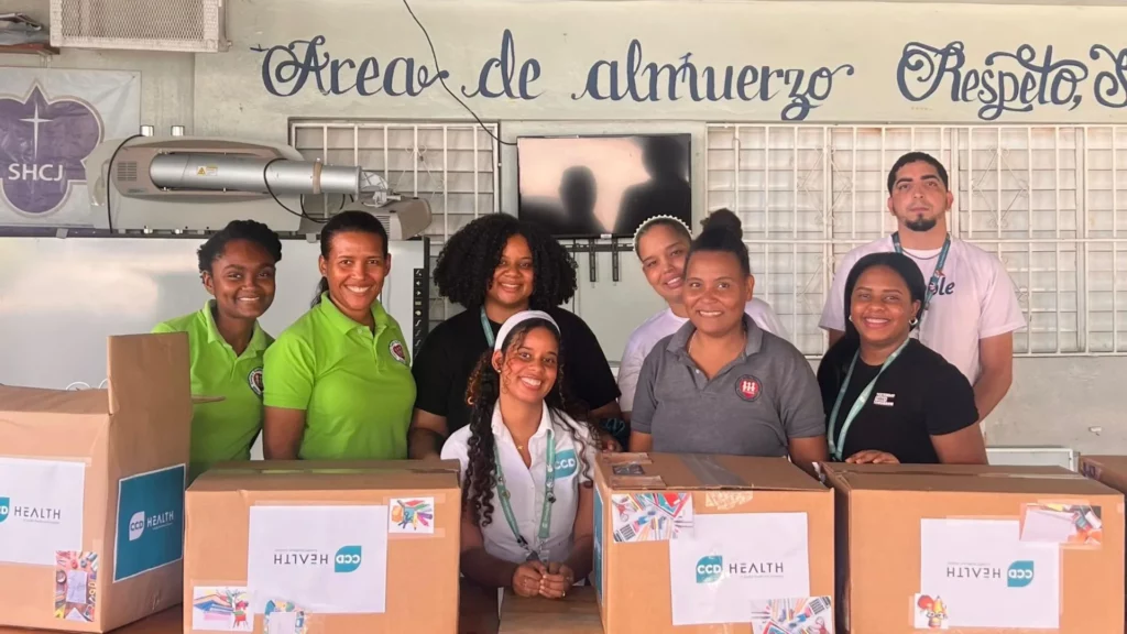 CCD Team en Jornada de donaciones en Santo Domingo